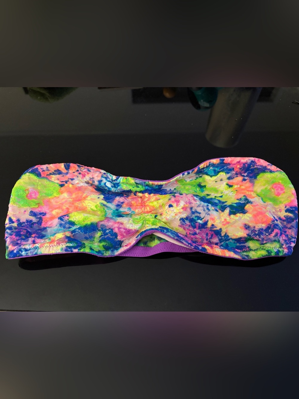 ' Victoria’s Secret Multicolor Tie-Dye Bandeau -